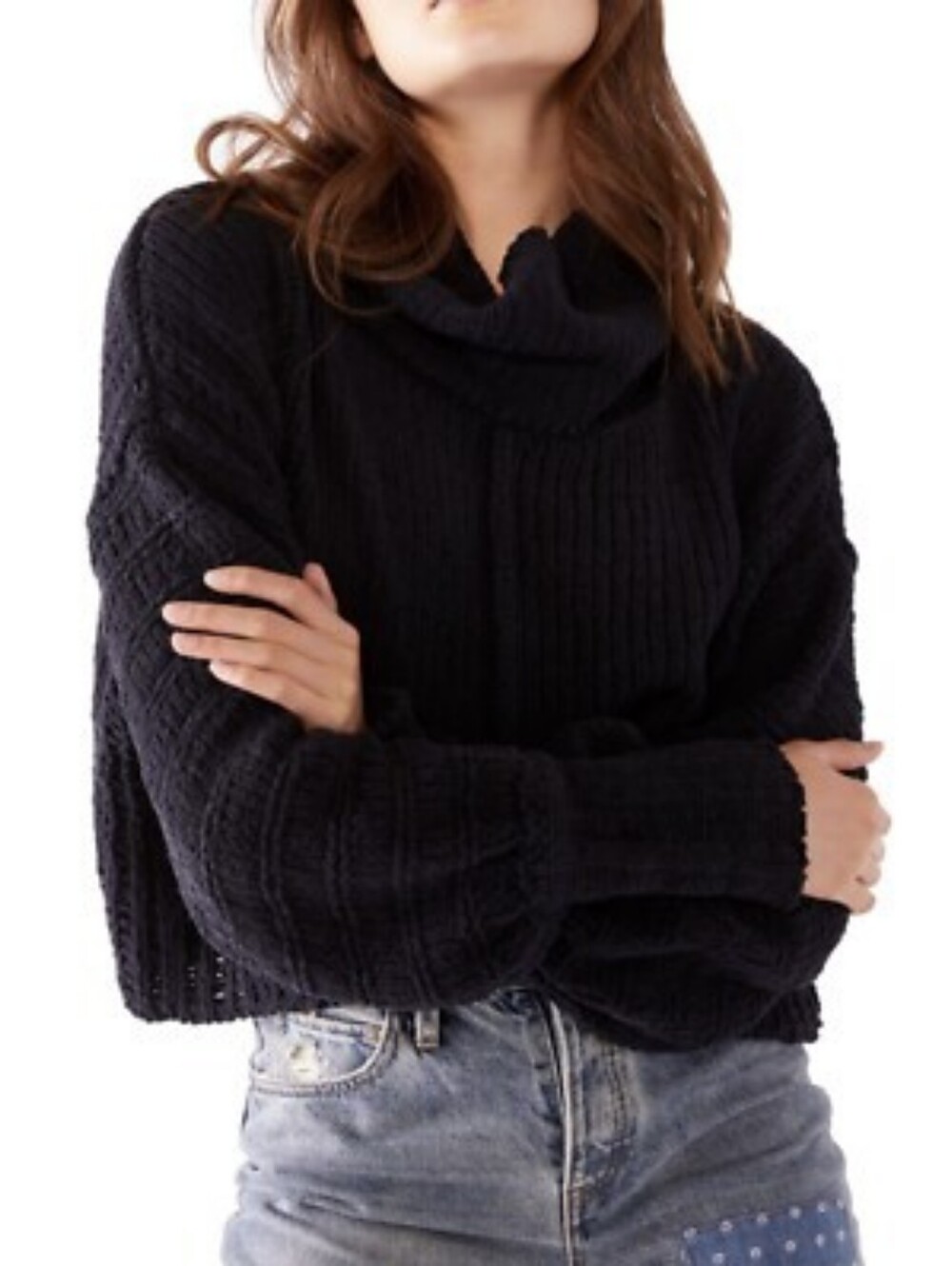 Free People Be Yours Cowl Neck Sweater